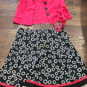Robbie Bee 2 Pc Skirt Set Size 18